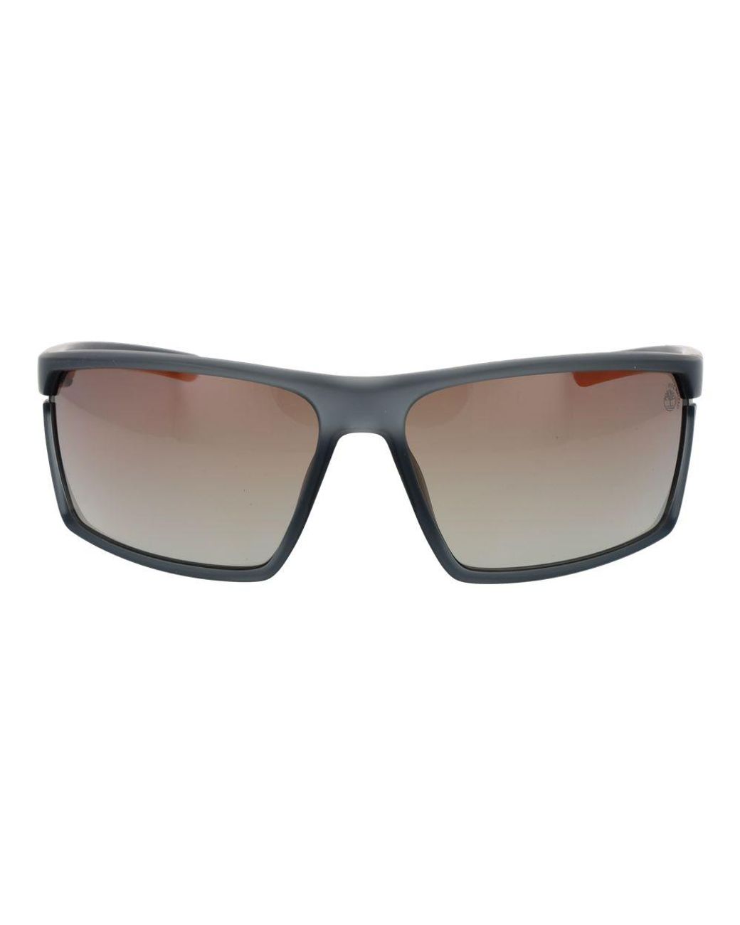 Timberland Gray Plastic Sunglasses for men