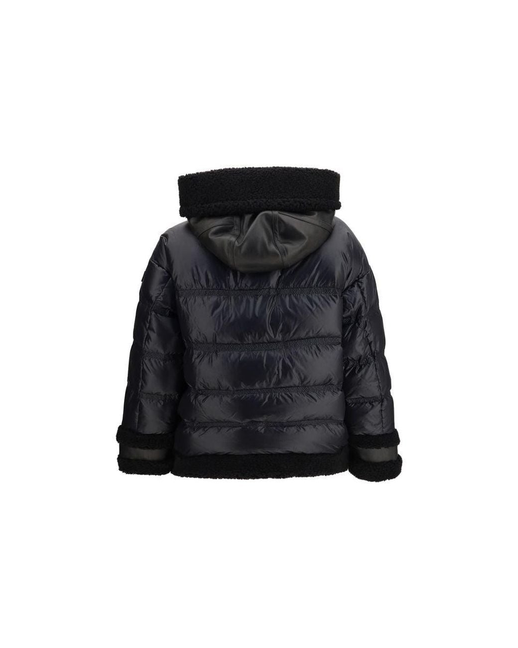 Peuterey Black Polyamide Full-Length Jacket