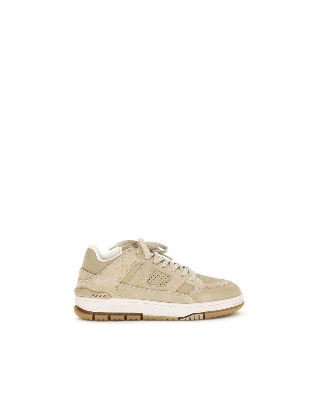 Axel Arigato Natural Beige Calf Leather Bos Taurus Athletic Sneakers for men