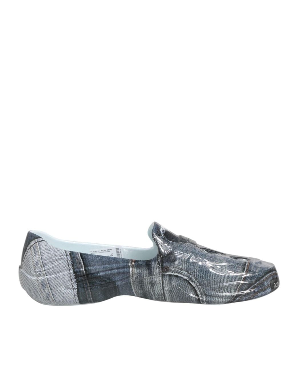 Dolce & Gabbana Gray Multicolor Rubber Men Low Top Sneakers Shoes for men