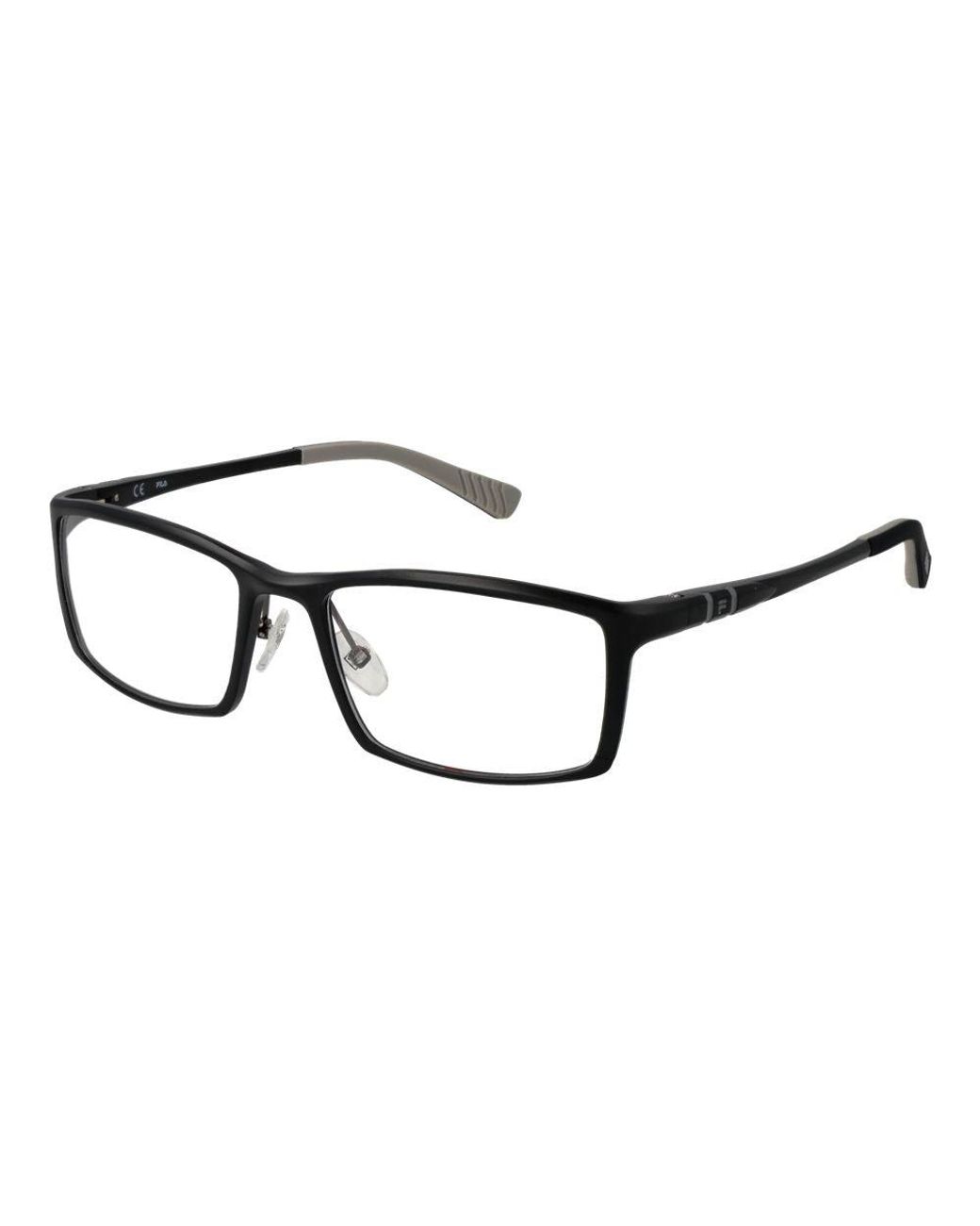 Fila Brown Aluminum Glasses (Frames) for men