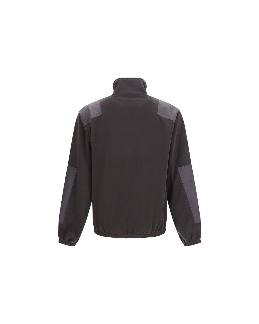 GR10K Gray Black Polyester Sweatshirt for men