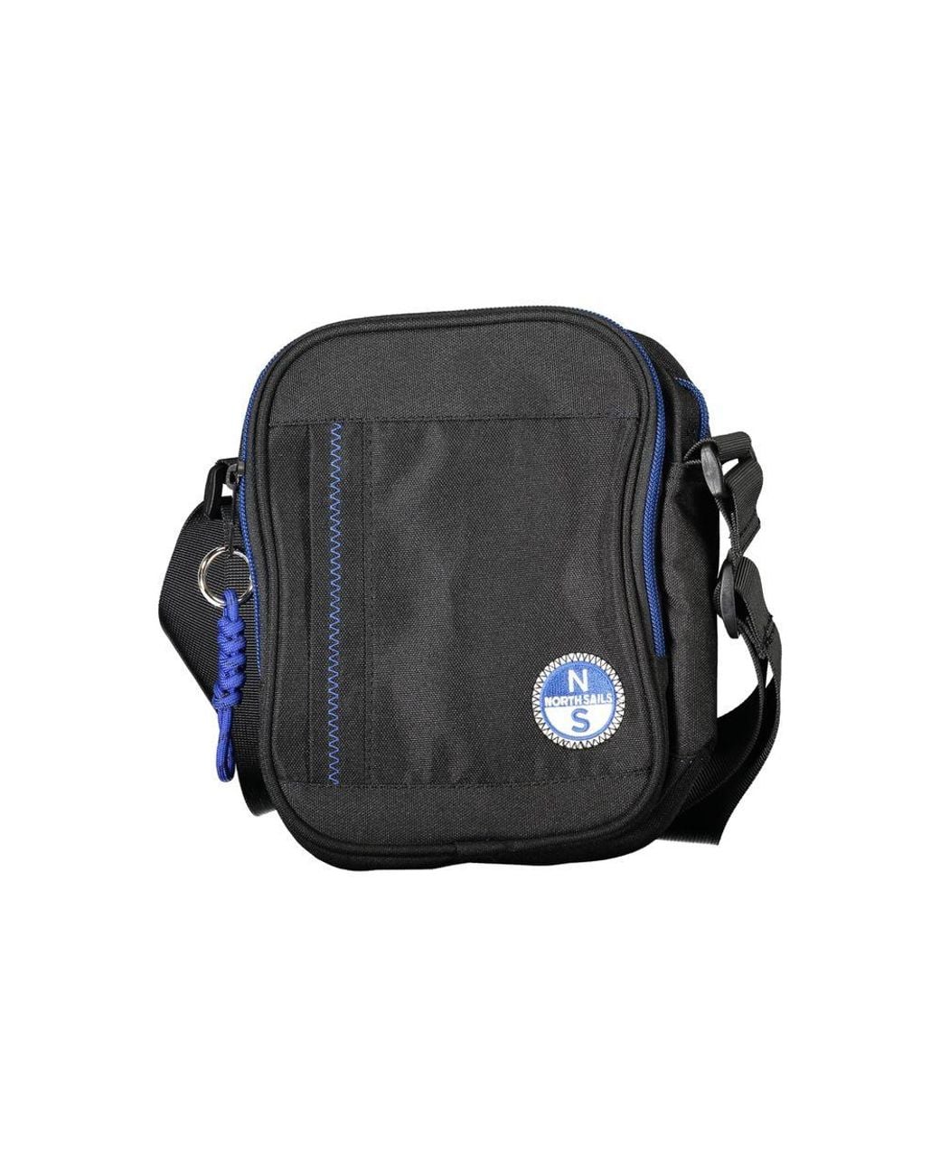 North Sails Gray Nero Polyester Mens Shoulder Bag for men
