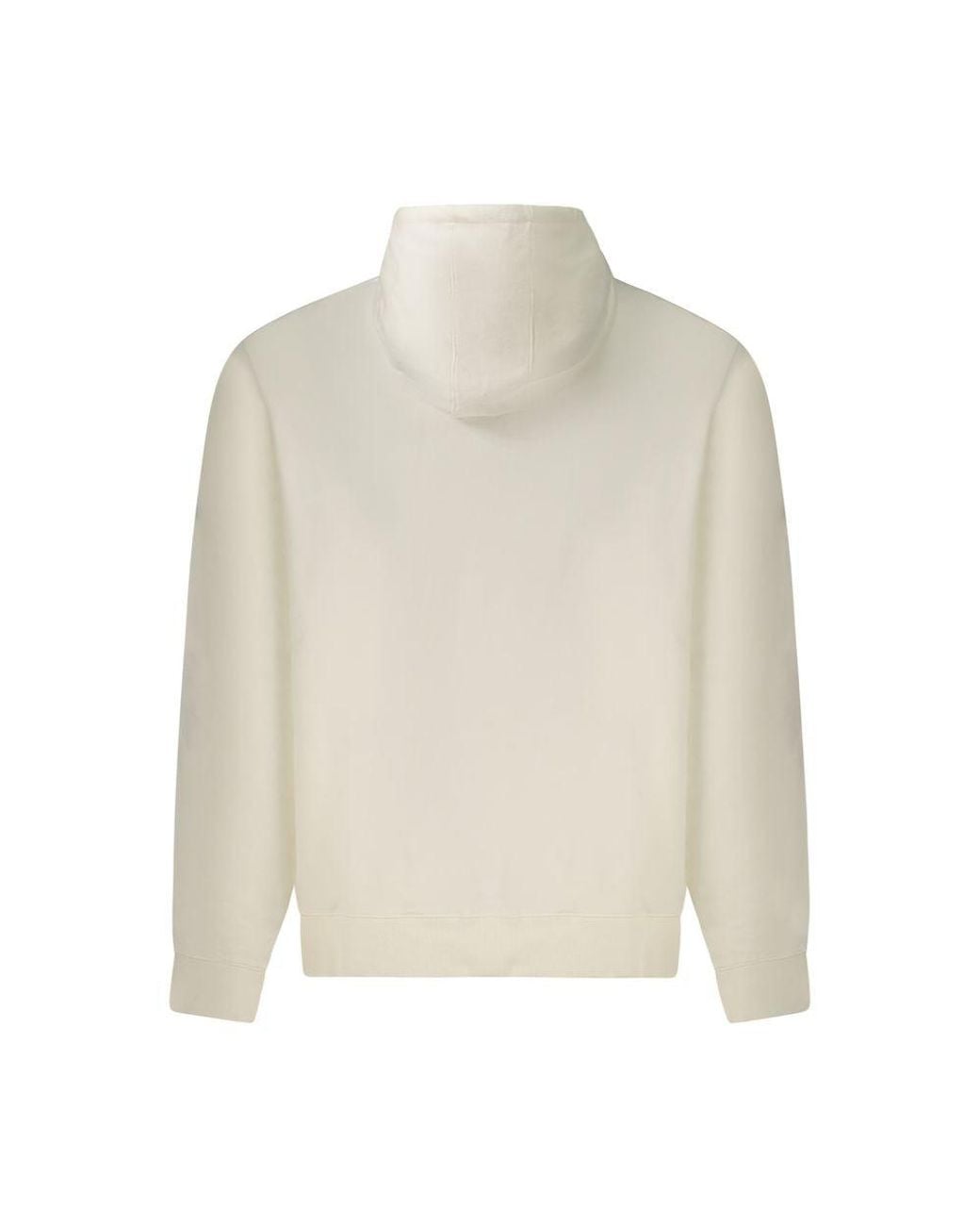 Guess White Bianco Cotton Men's Hoodie for men