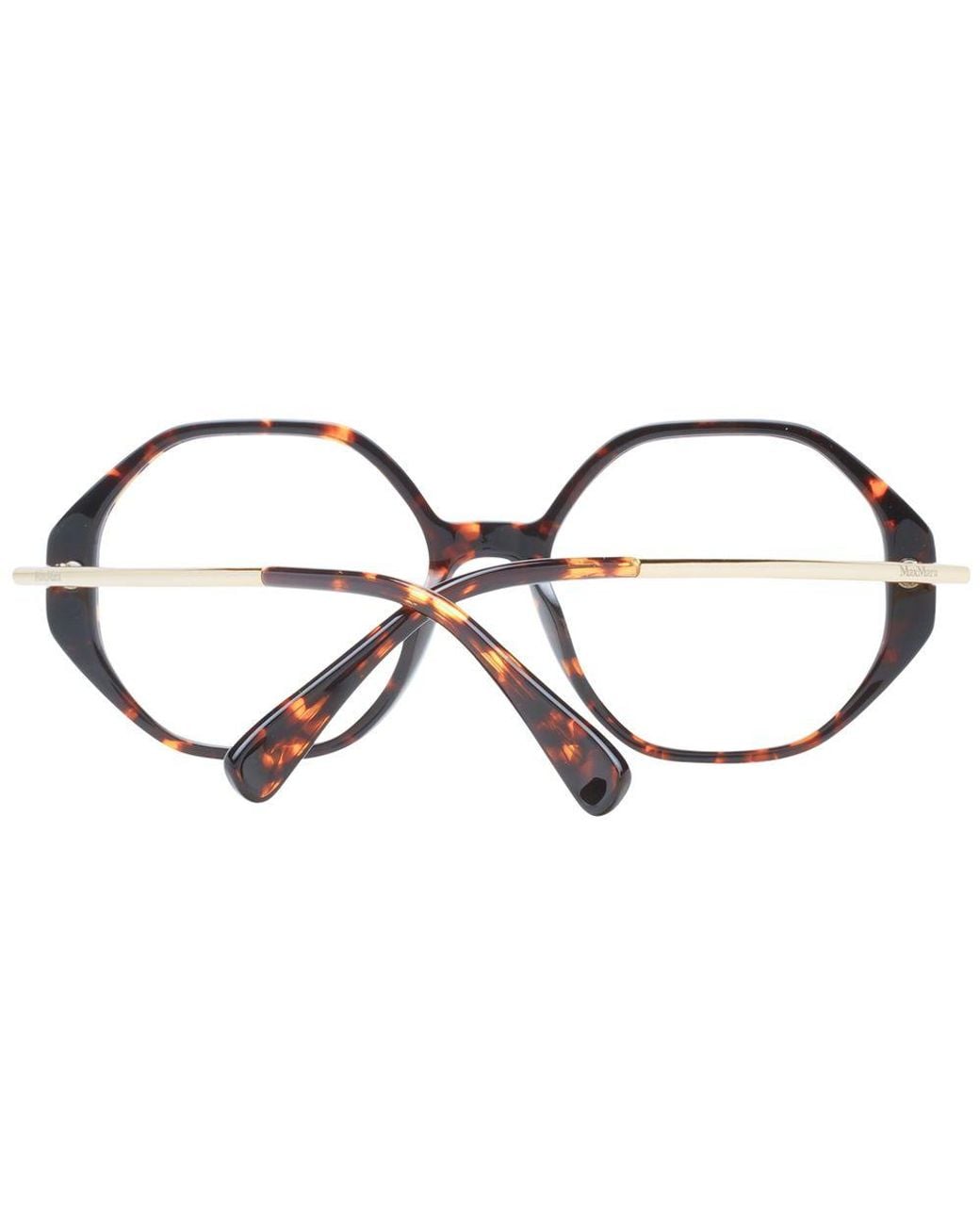 Max Mara Metallic Brown Plastic Glasses (frames)
