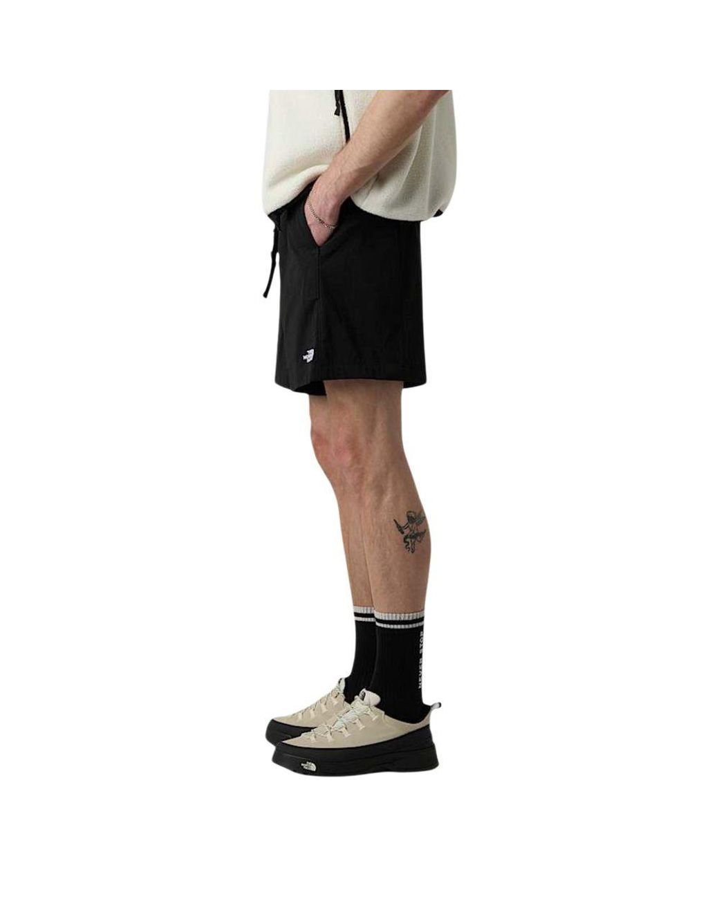The North Face Black Recycled Polyester Bermuda Shorts for men