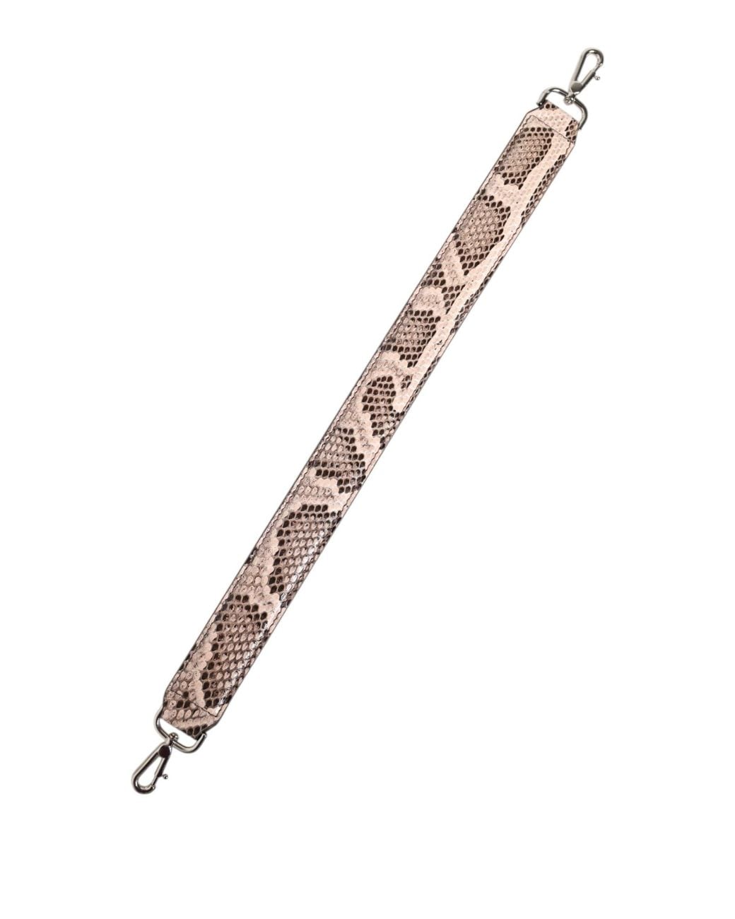 Dolce & Gabbana Multicolor Beige Exotic Leather Handbag Accessory Shoulder Strap