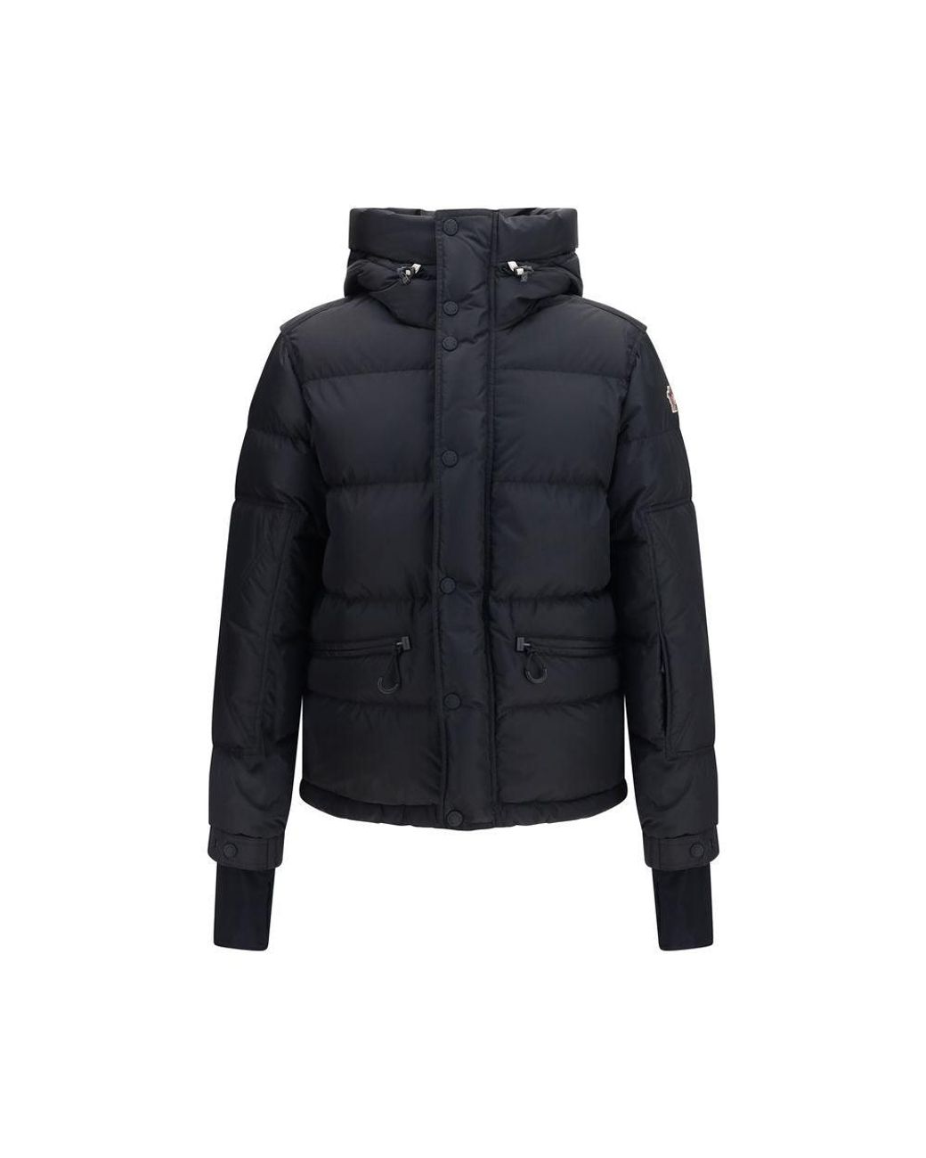 Moncler Blue Black Goose Down Full for men