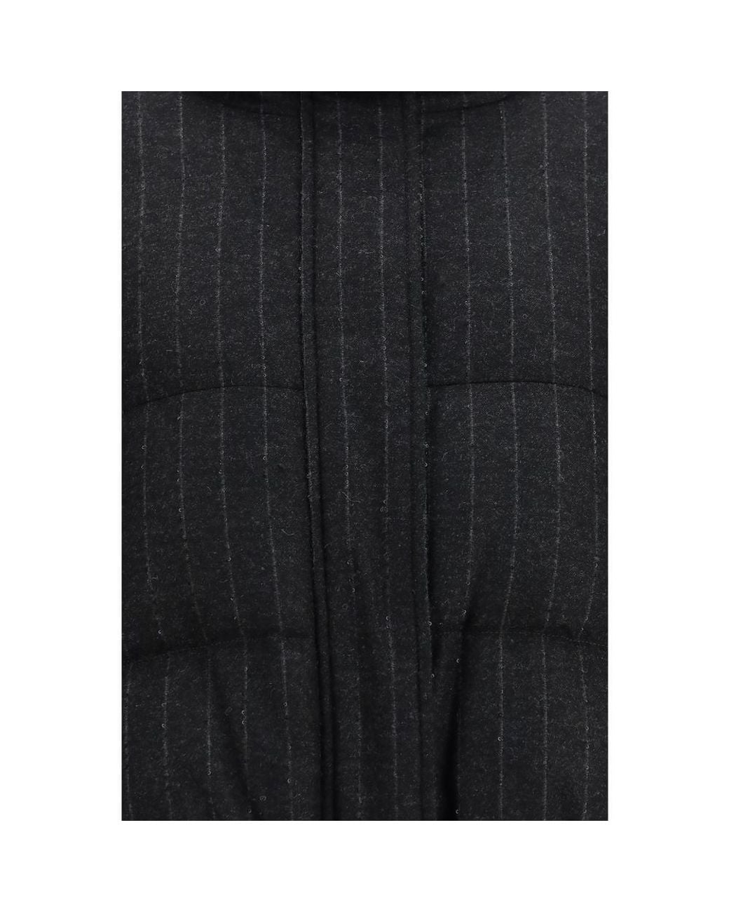 Brunello Cucinelli Black Gray Wool Oves Aries Full