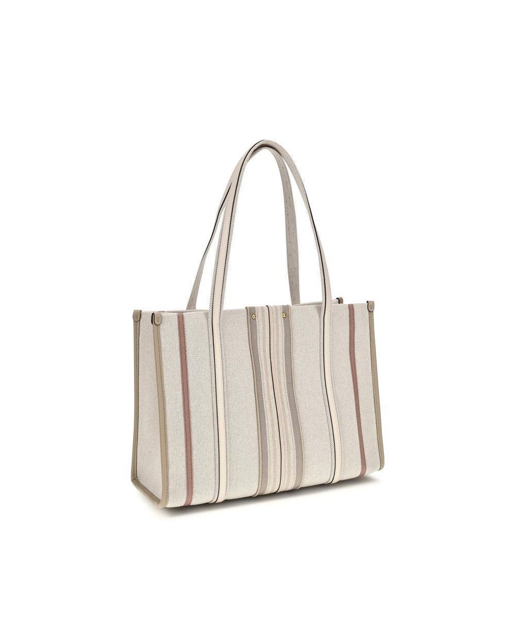 Chloé White Chloé Woody Loop Shoulder Bag