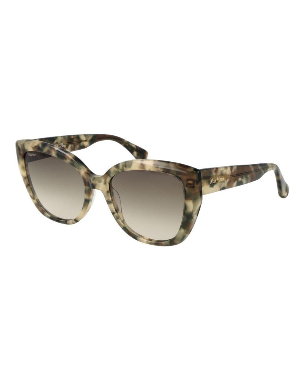 Max Mara Gray Acetate Sunglasses