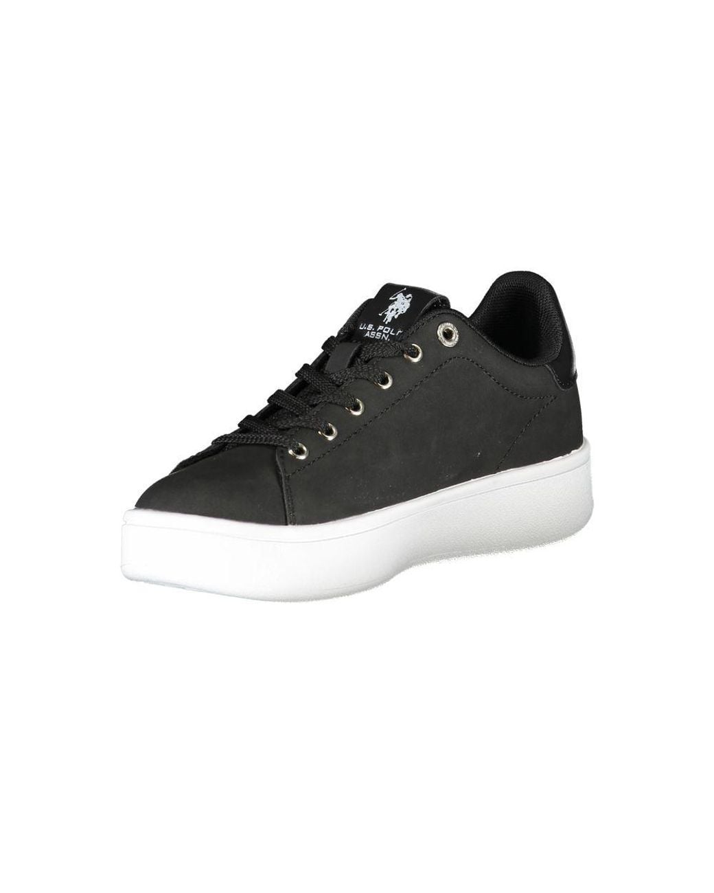 U.S. POLO ASSN. Black Polyester Sneaker