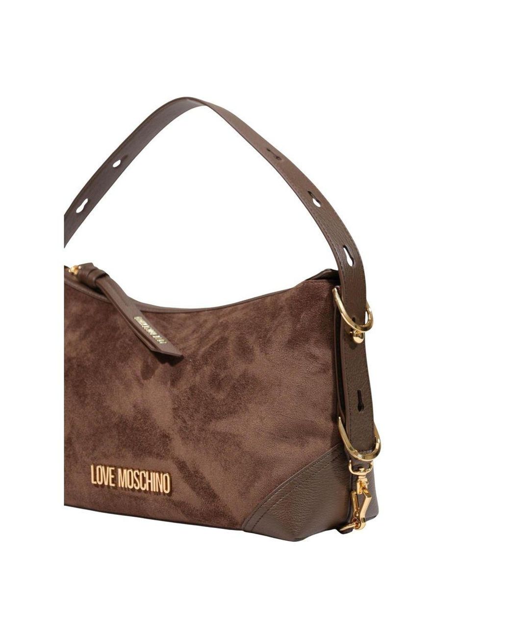 Love Moschino Brown Polyester Handbag