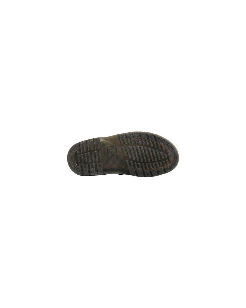 Dr. Martens Black Leather Flat Sandals