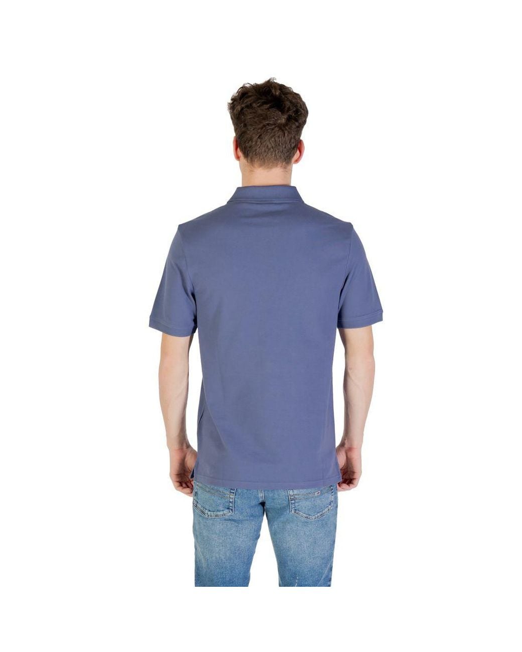 Lyle & Scott Blue Cotton Polo Shirt for men