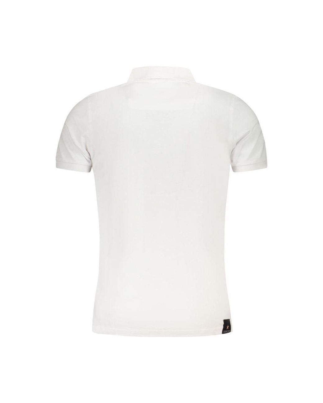 Accademia Militare White Bianco Cotton Men Polo for men
