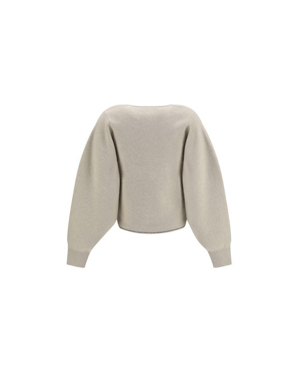 Jacquemus Natural Beige Wool Oves Aries Cardigan
