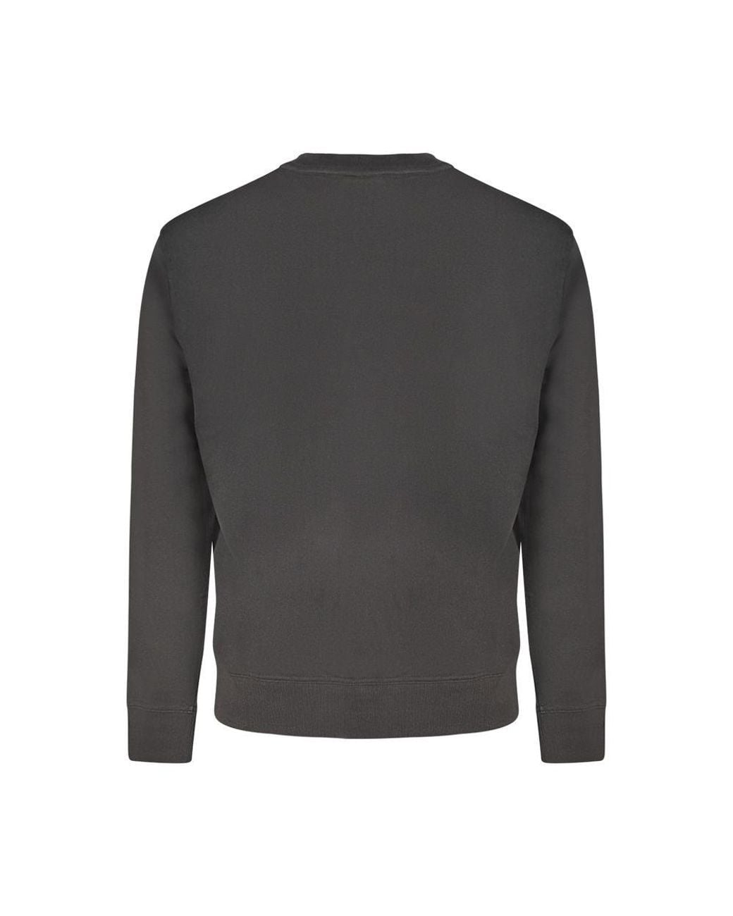 Boss Gray Black Cotton Men Sweatshirt for men