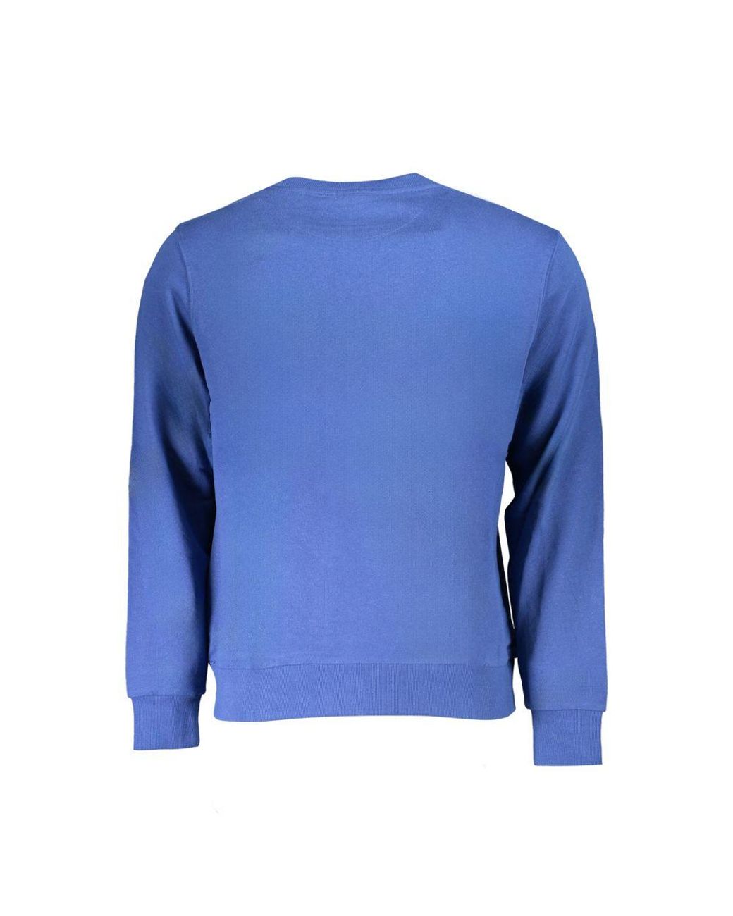 North Sails Blue Cotton Men Sweatshirt for men
