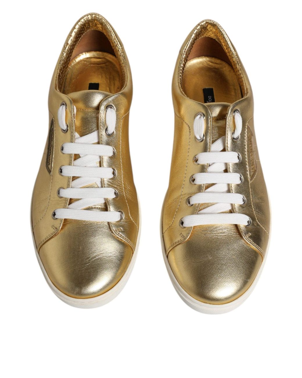 Dolce & Gabbana Natural Leather Lowtop Sneakers for men