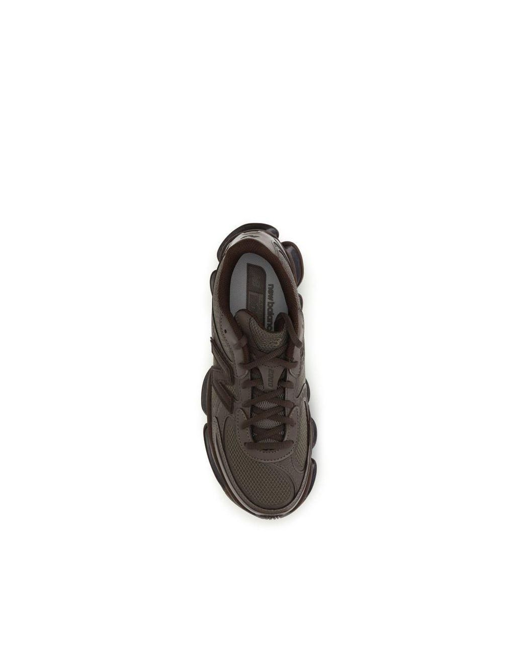 New Balance Brown Fabric Athletic Sneakers