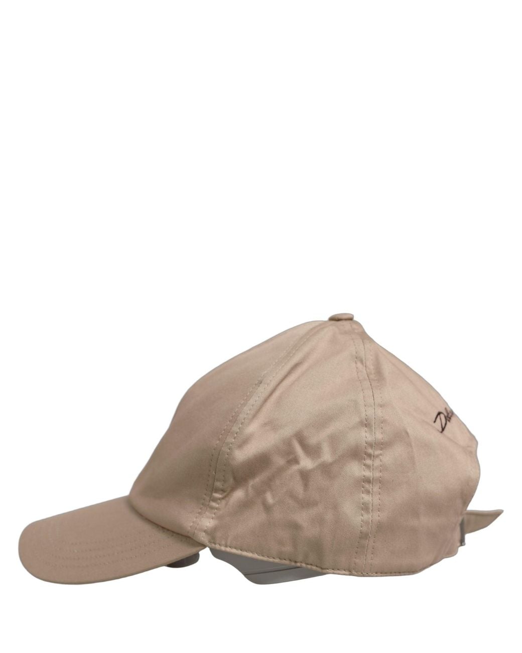 Dolce & Gabbana Natural Cotton Stretch Baseball Capello Hat for men