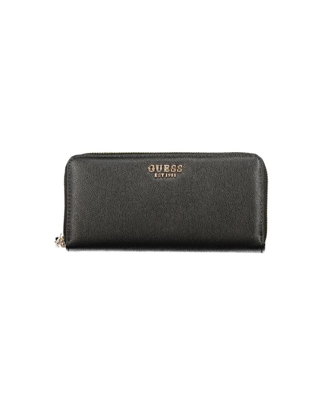 Guess Black Nero Polyurethane 's Wallet