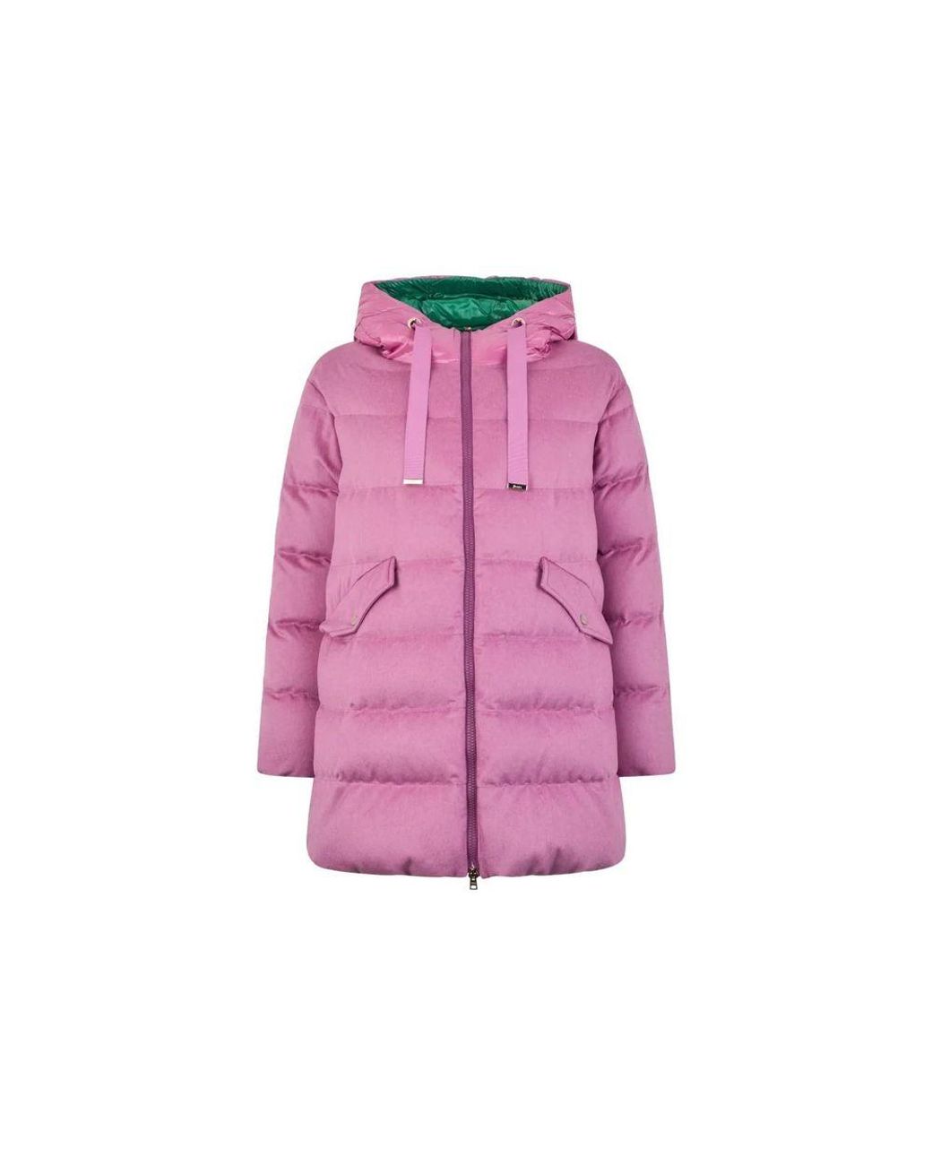 Herno Pink Multicolor Cashmere Full