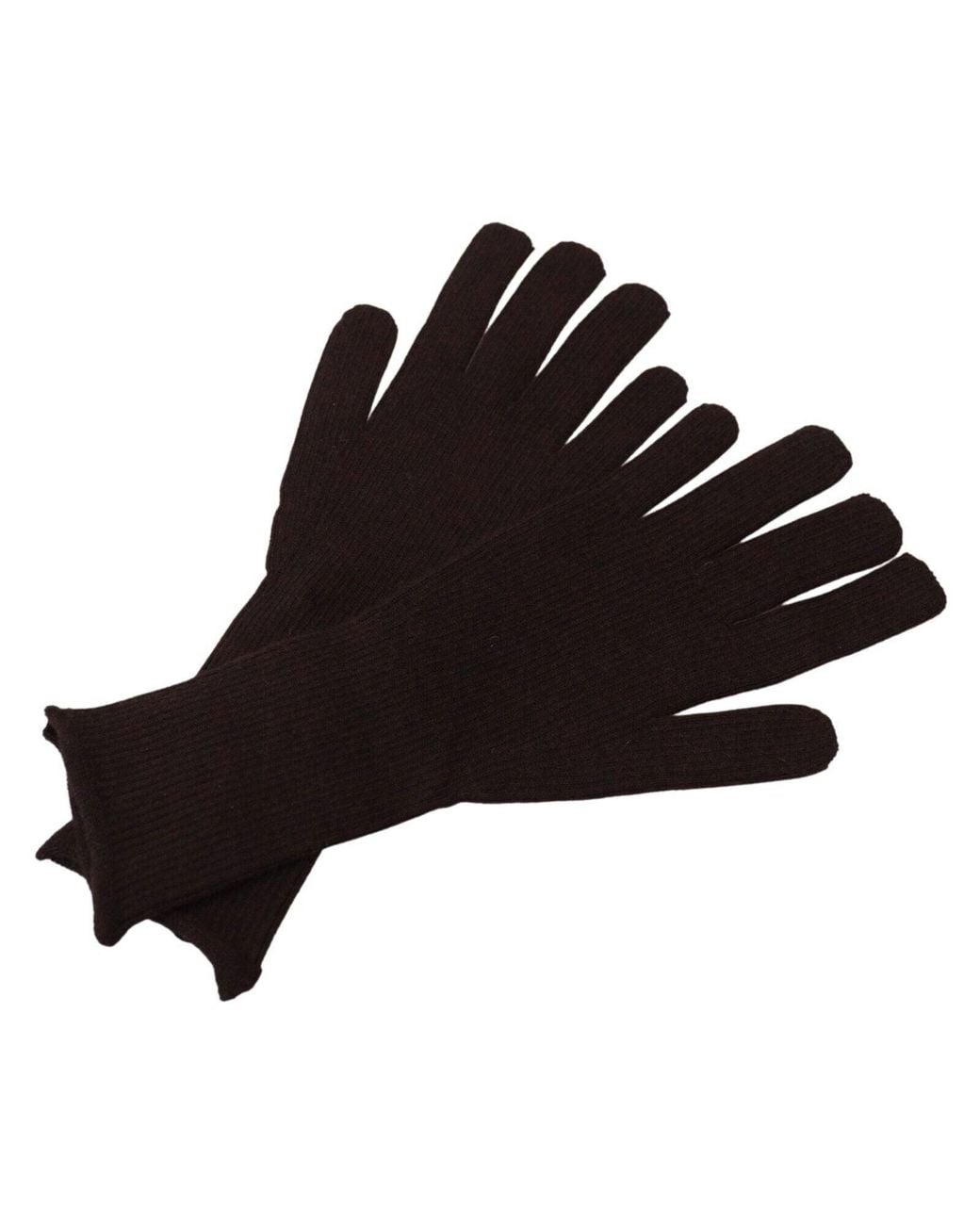 Dolce & Gabbana Black Dolce & Gabbana Cashmere-Silk Gloves for men