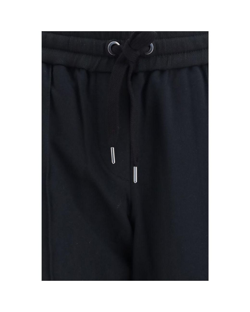 Brunello Cucinelli Blue Black Cotton Athletic Pants