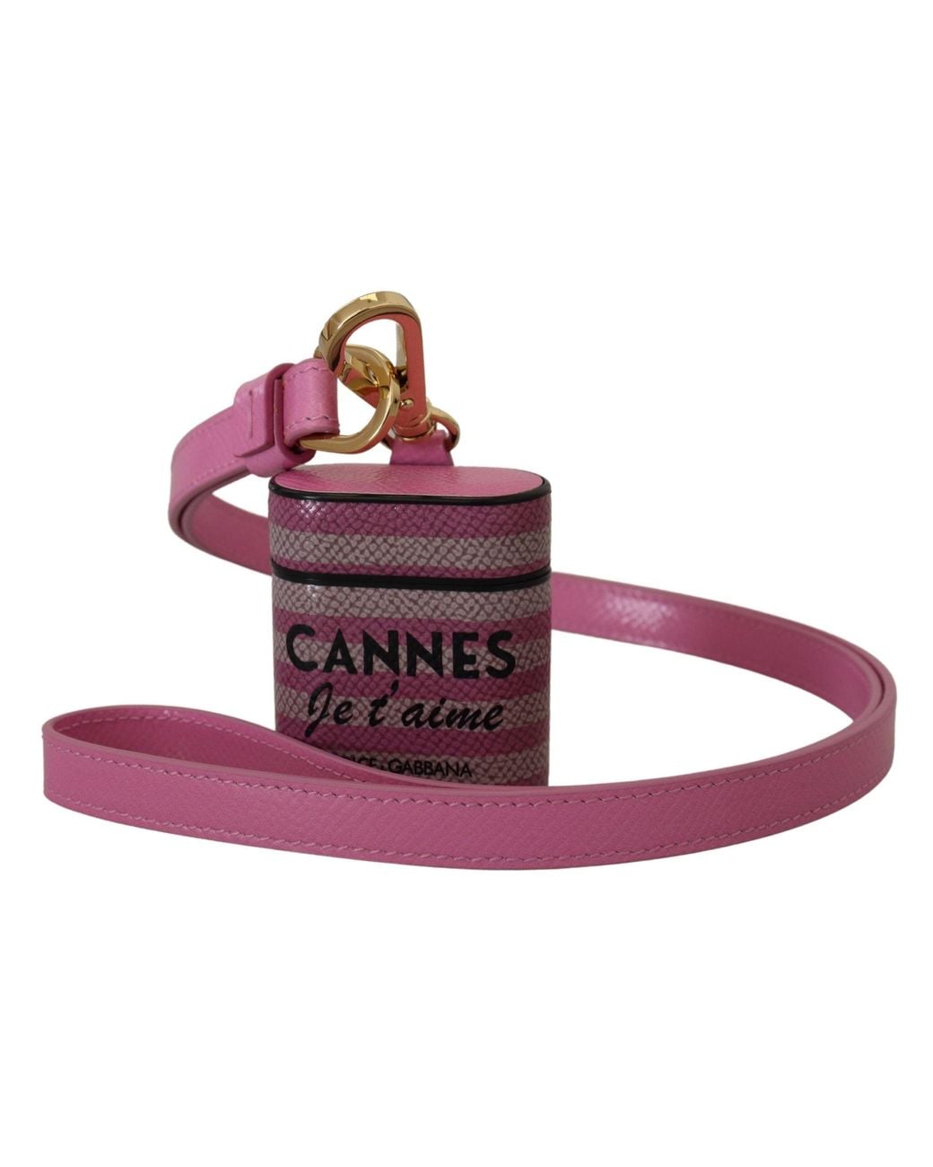 Dolce & Gabbana Multicolor Chic Leather Airpods Case