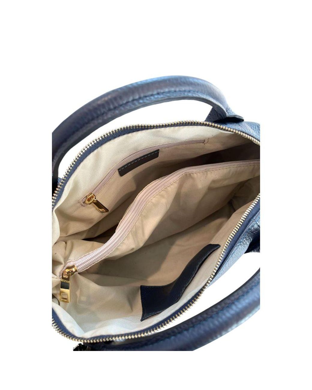 Baldinini Blue Leather Handbag