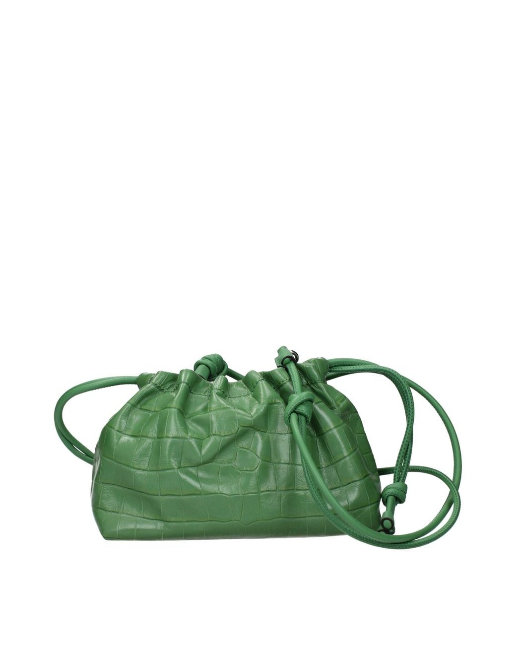 Tory Burch Green Leather Shoulder Bag