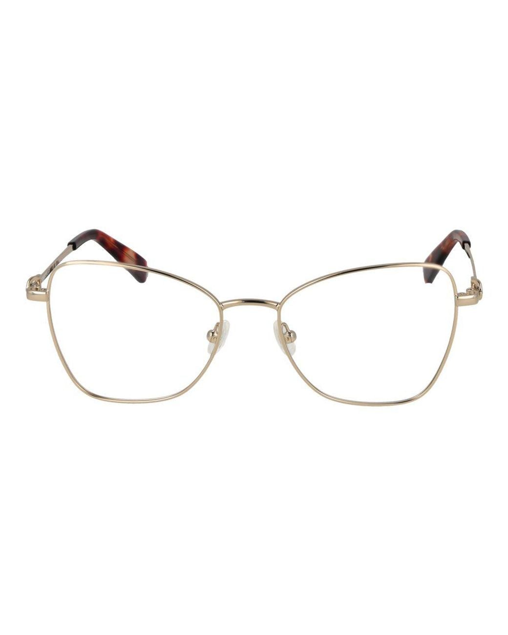 Longchamp Metallic Gold Metal Glasses (frames)