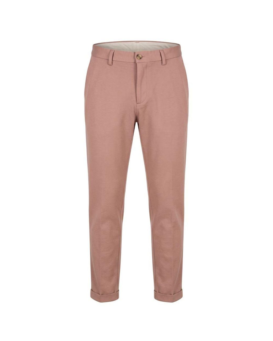 Baldinini Pink Viscose Men Pant for men