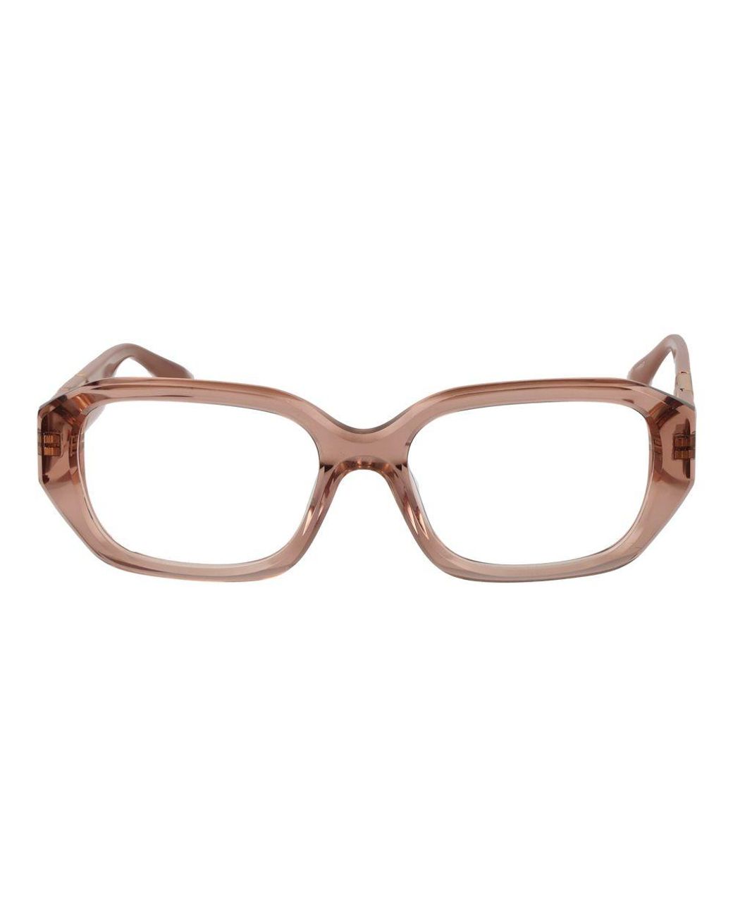Trussardi Brown Pink Acetate Glasses (frames)