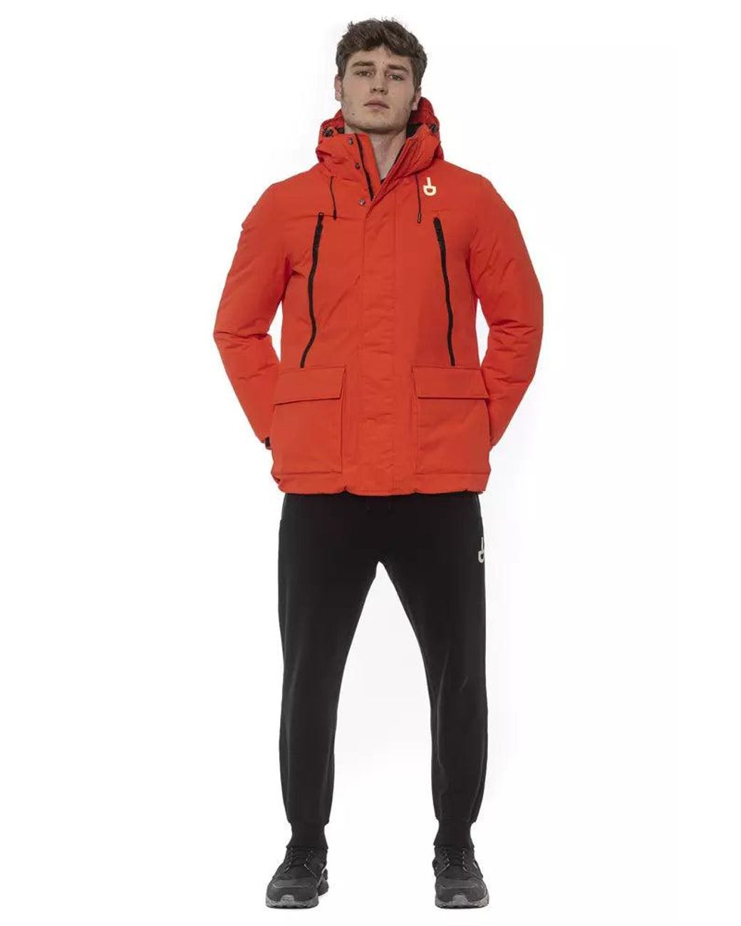 Tond Red Polyester Men's Jacket for men