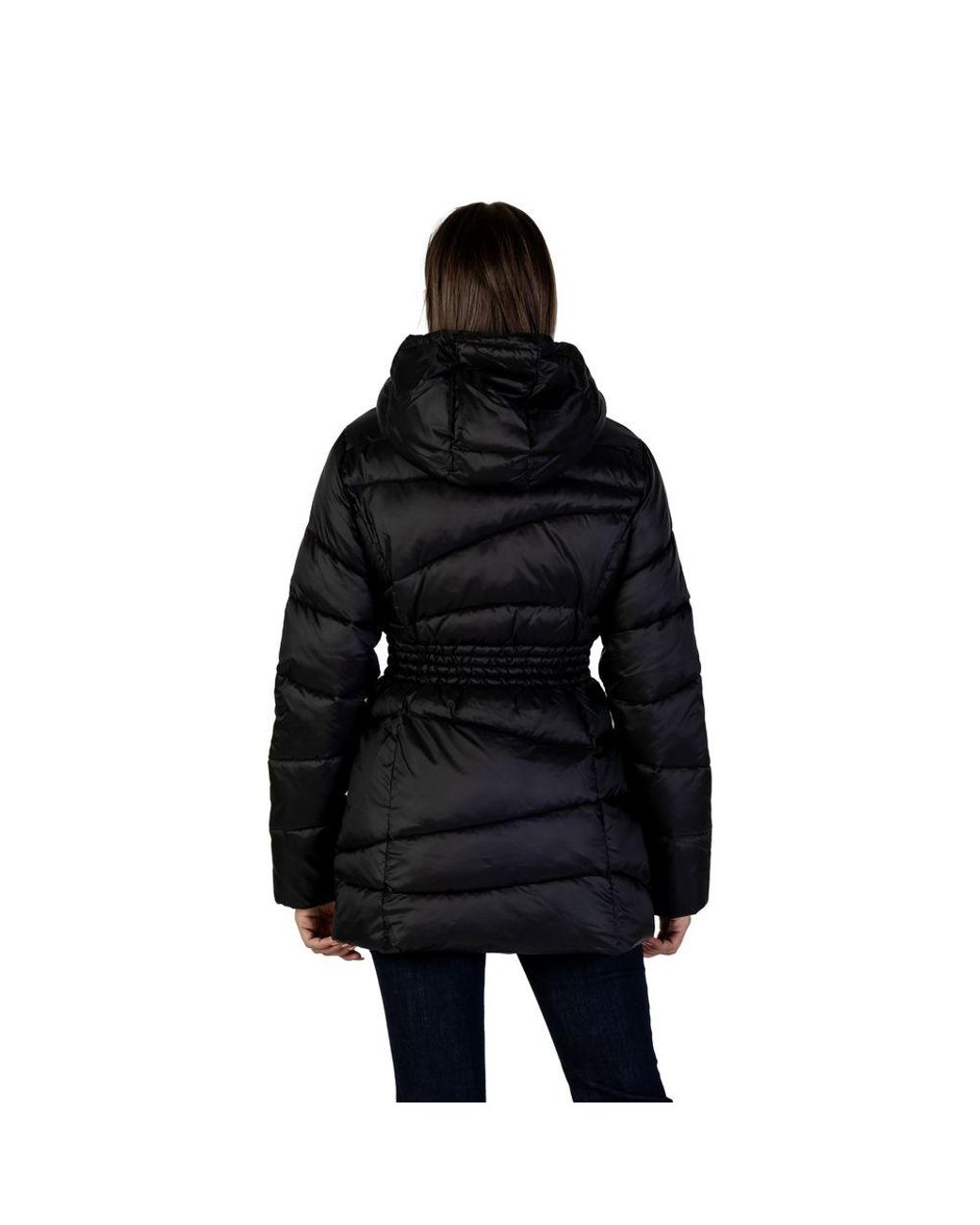 EA7 Black Polyamide Bomber