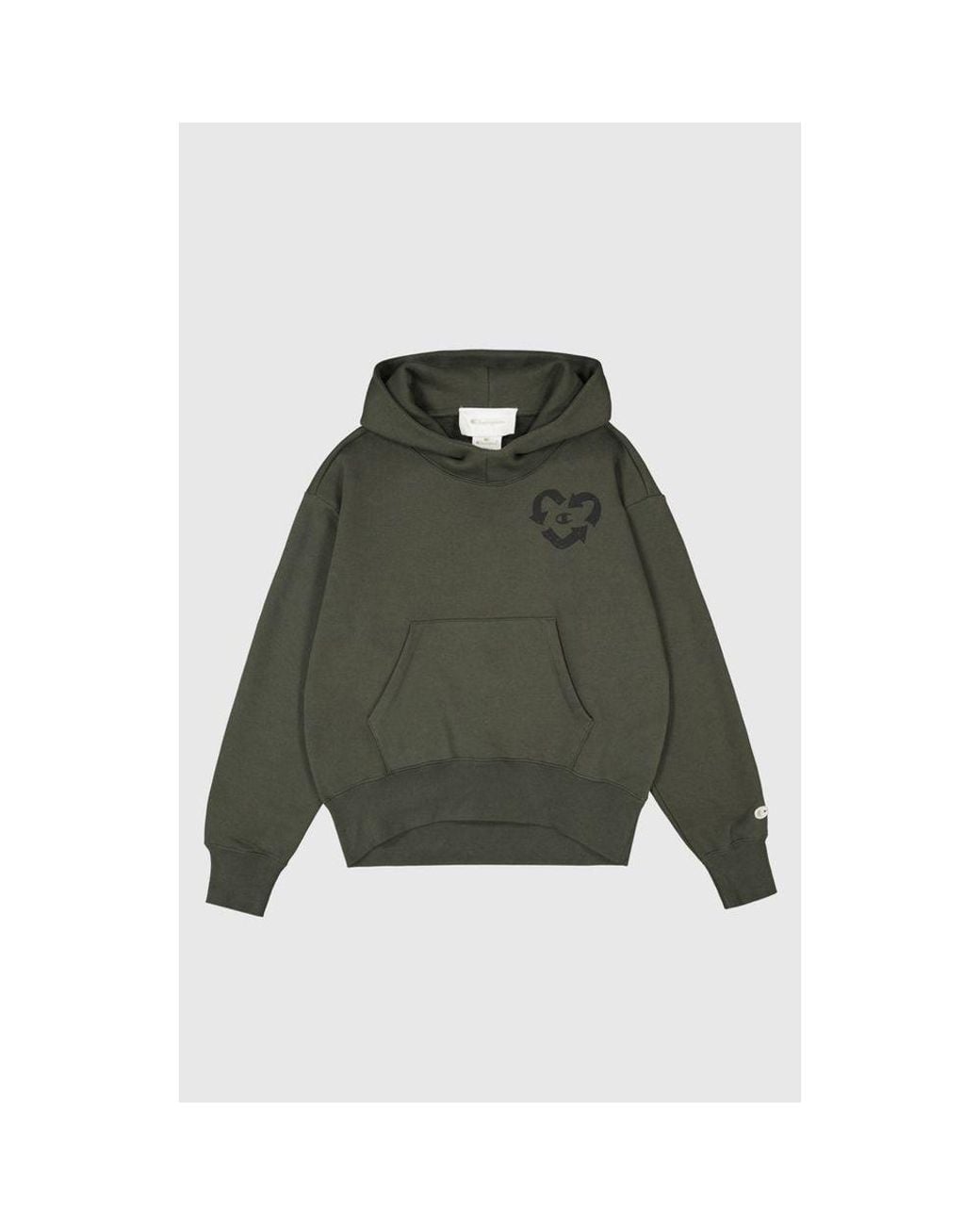 Champion Green Cotton Sweatshirt