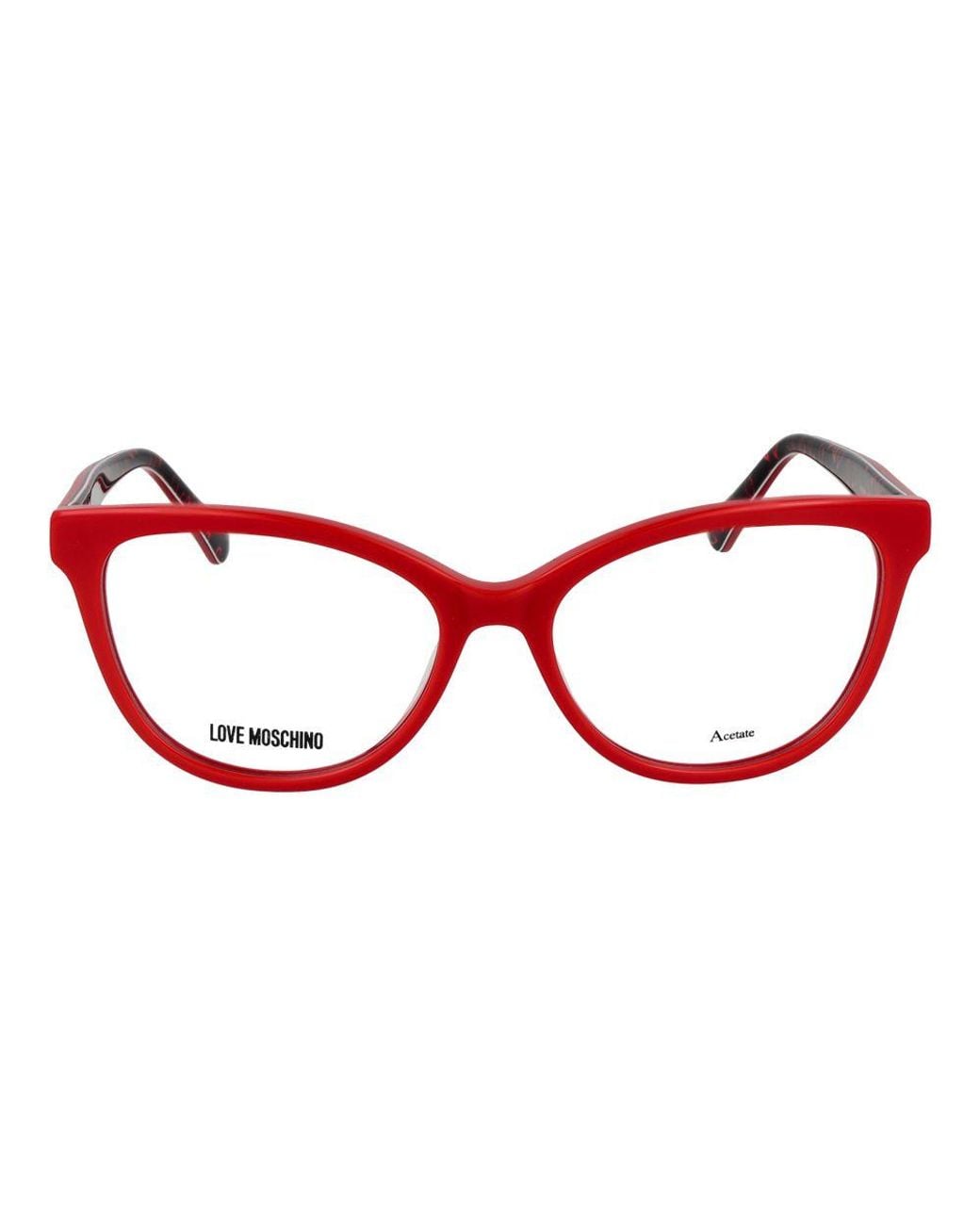 Love Moschino Red Acetate Glasses (frames)