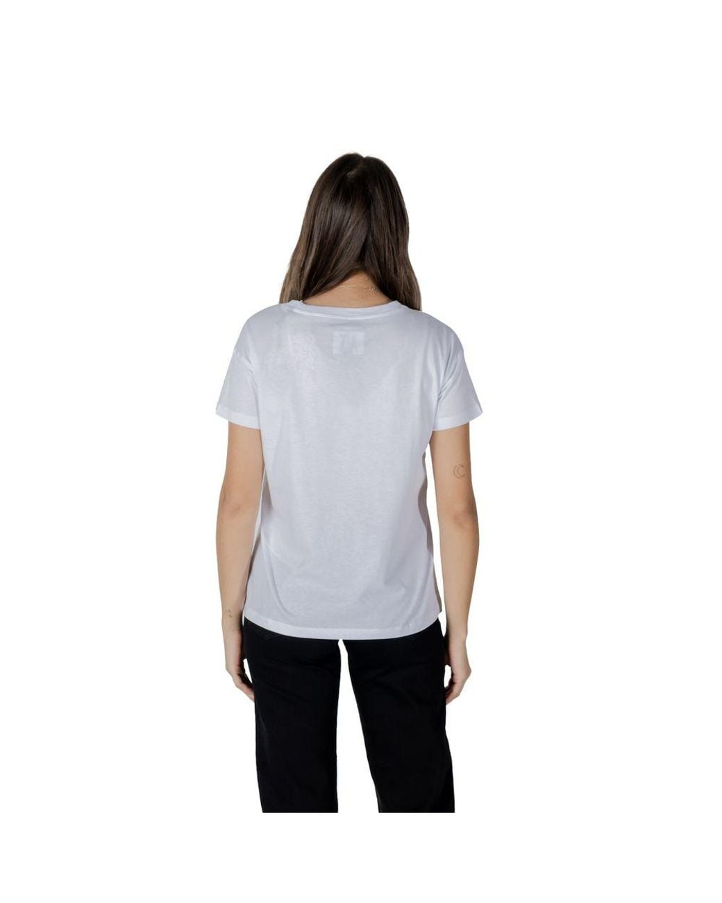 ARMANI EXCHANGE Blue Cotton T-Shirt