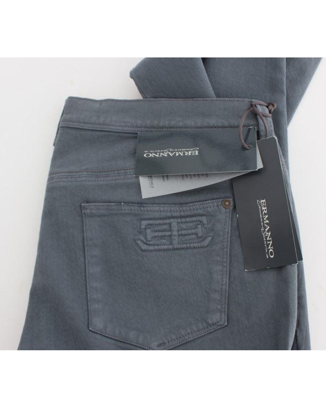Ermanno Scervino Blue Chic Slim Fit Bootcut Denim Indulgence