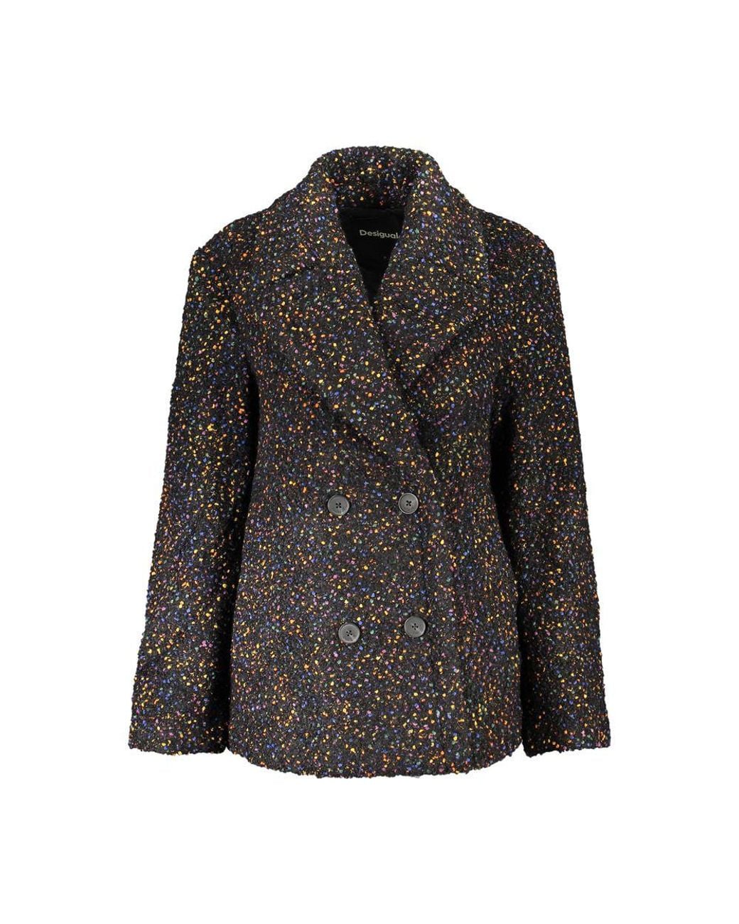Desigual Black Polyester 's Jacket