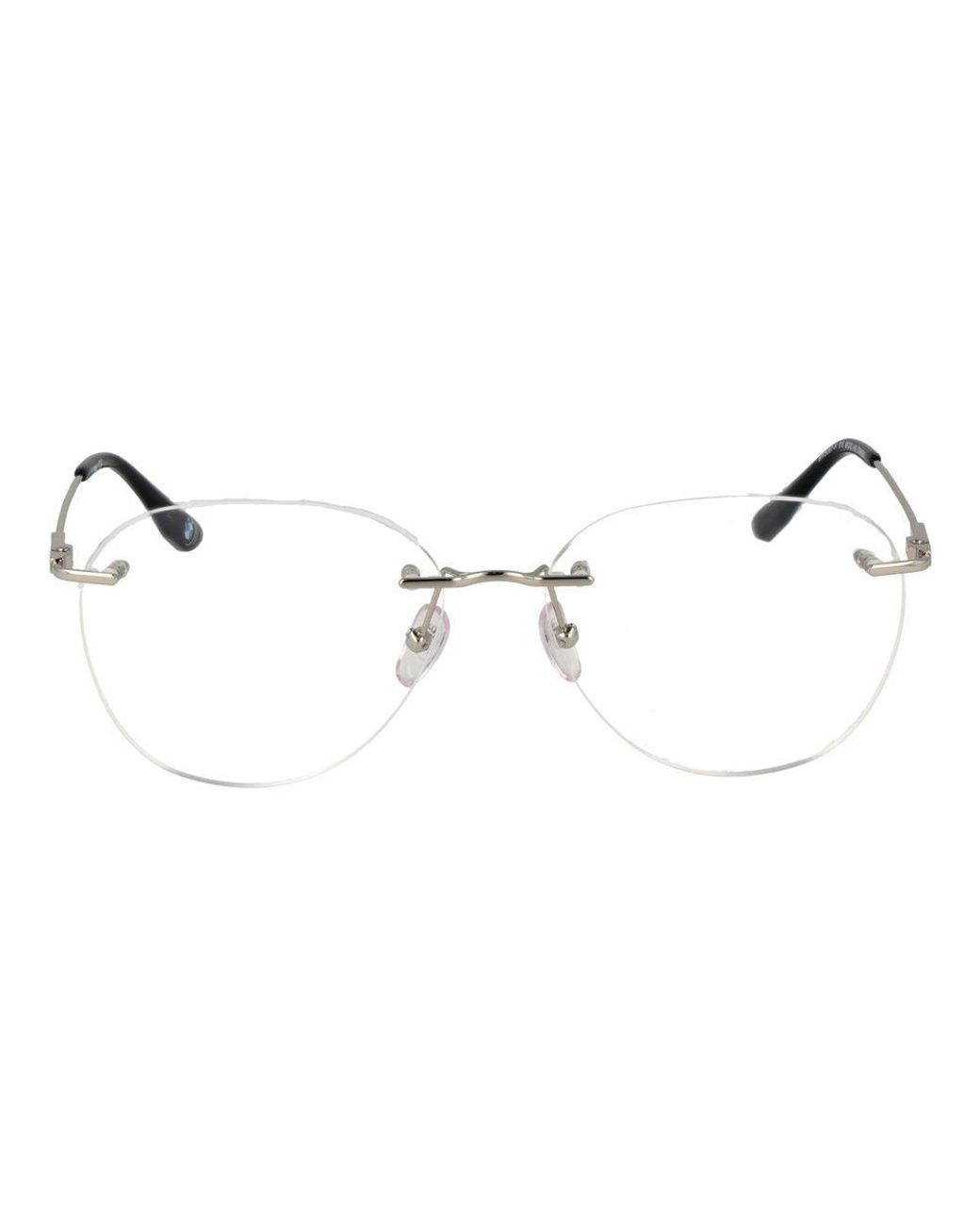 BMW Metallic Silver Titanium Glasses (frames) for men