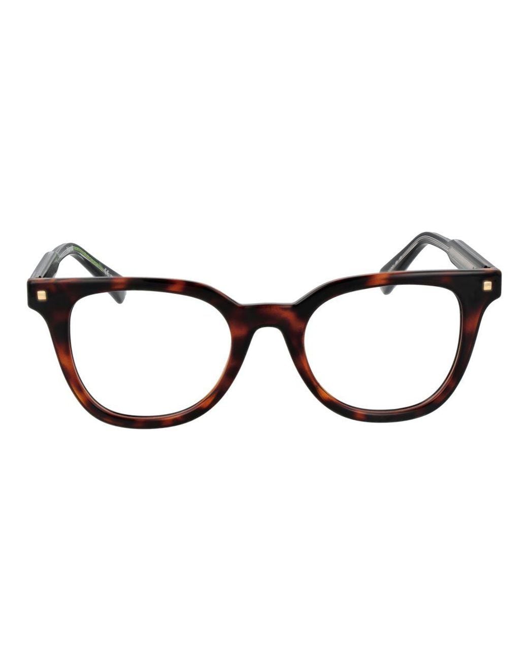 Polaroid Black Full-Rim Square Optical Frames With Demo Lenses