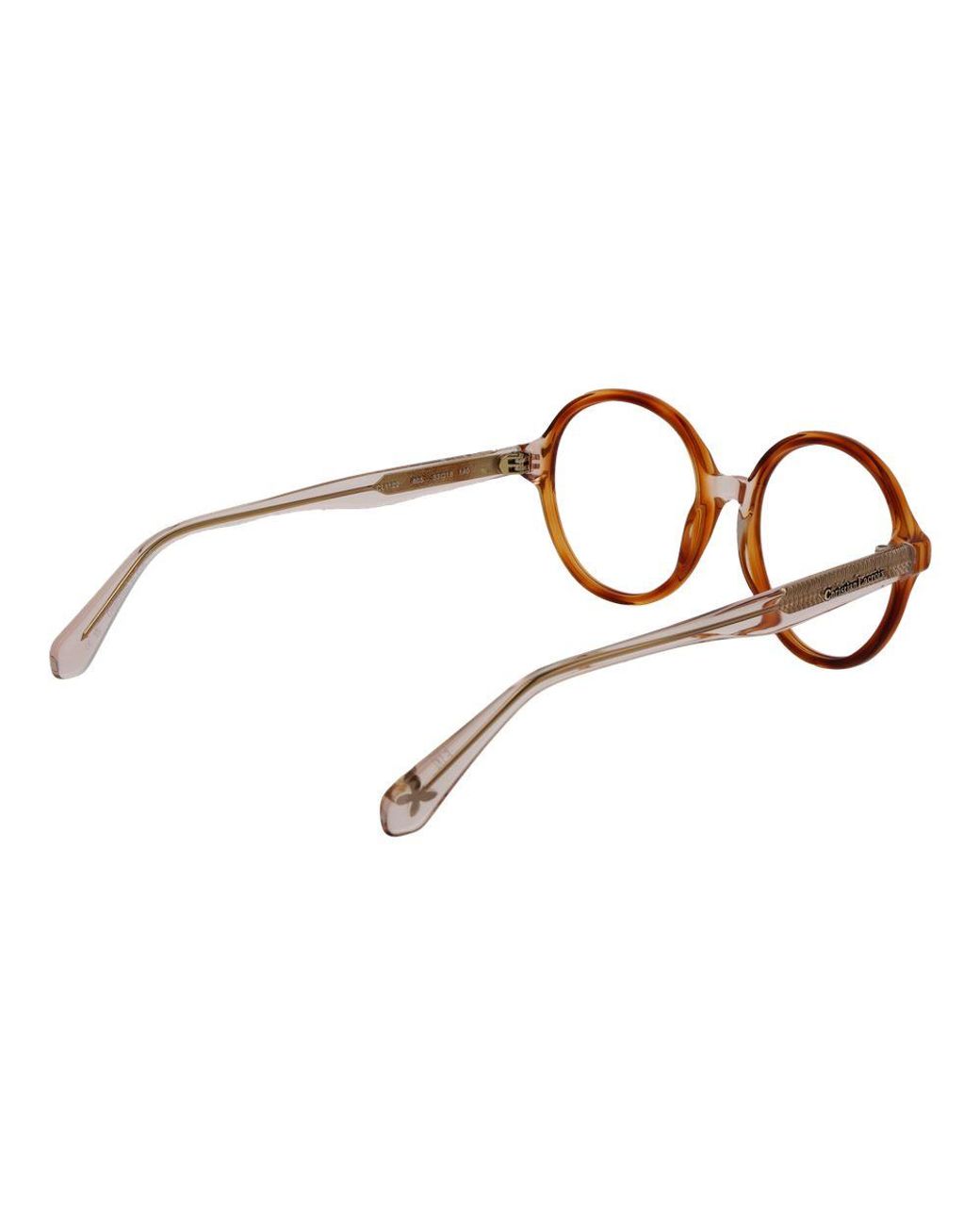 Christian Lacroix Brown Acetate Glasses (frames)
