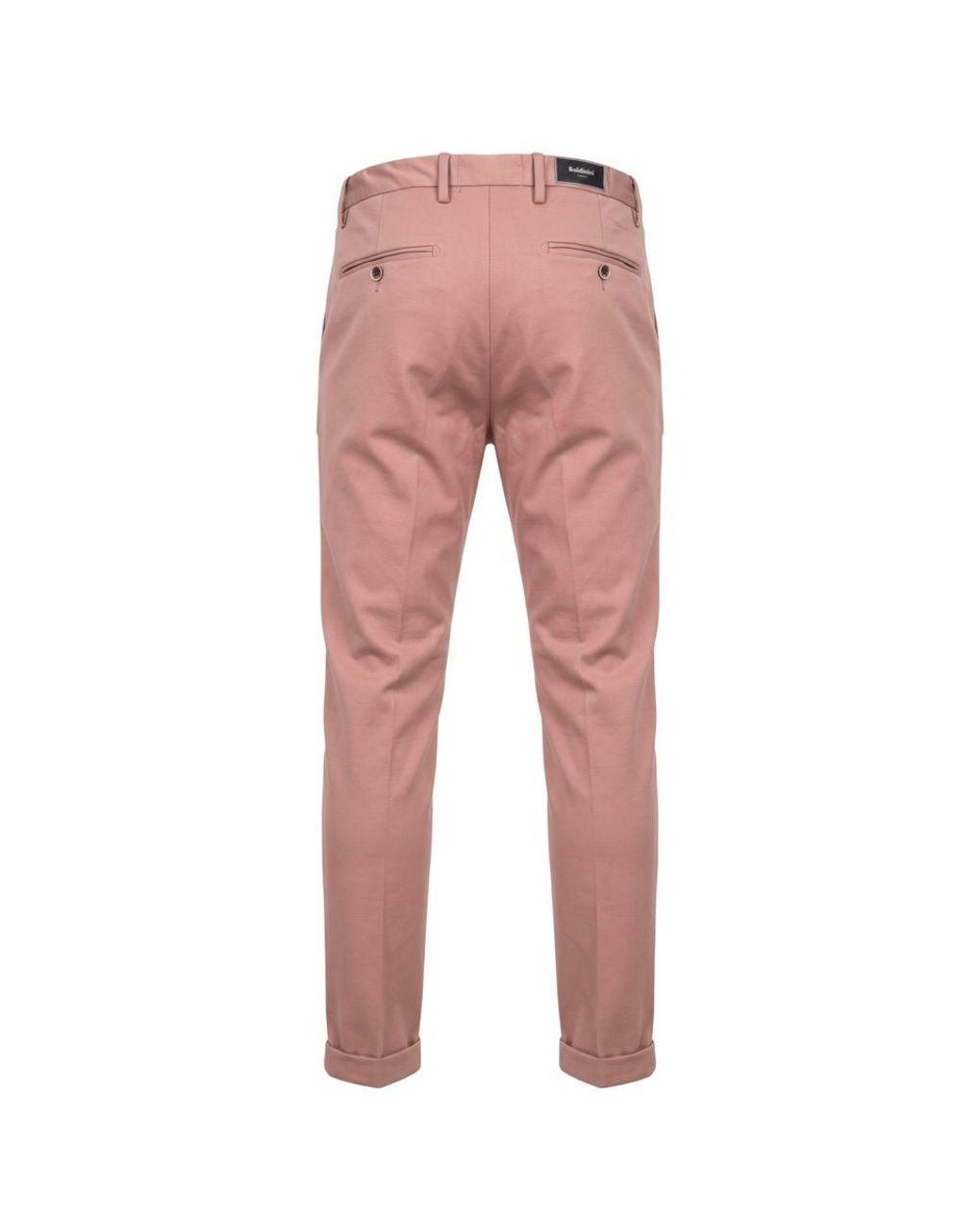 Baldinini Pink Viscose Men Pant for men