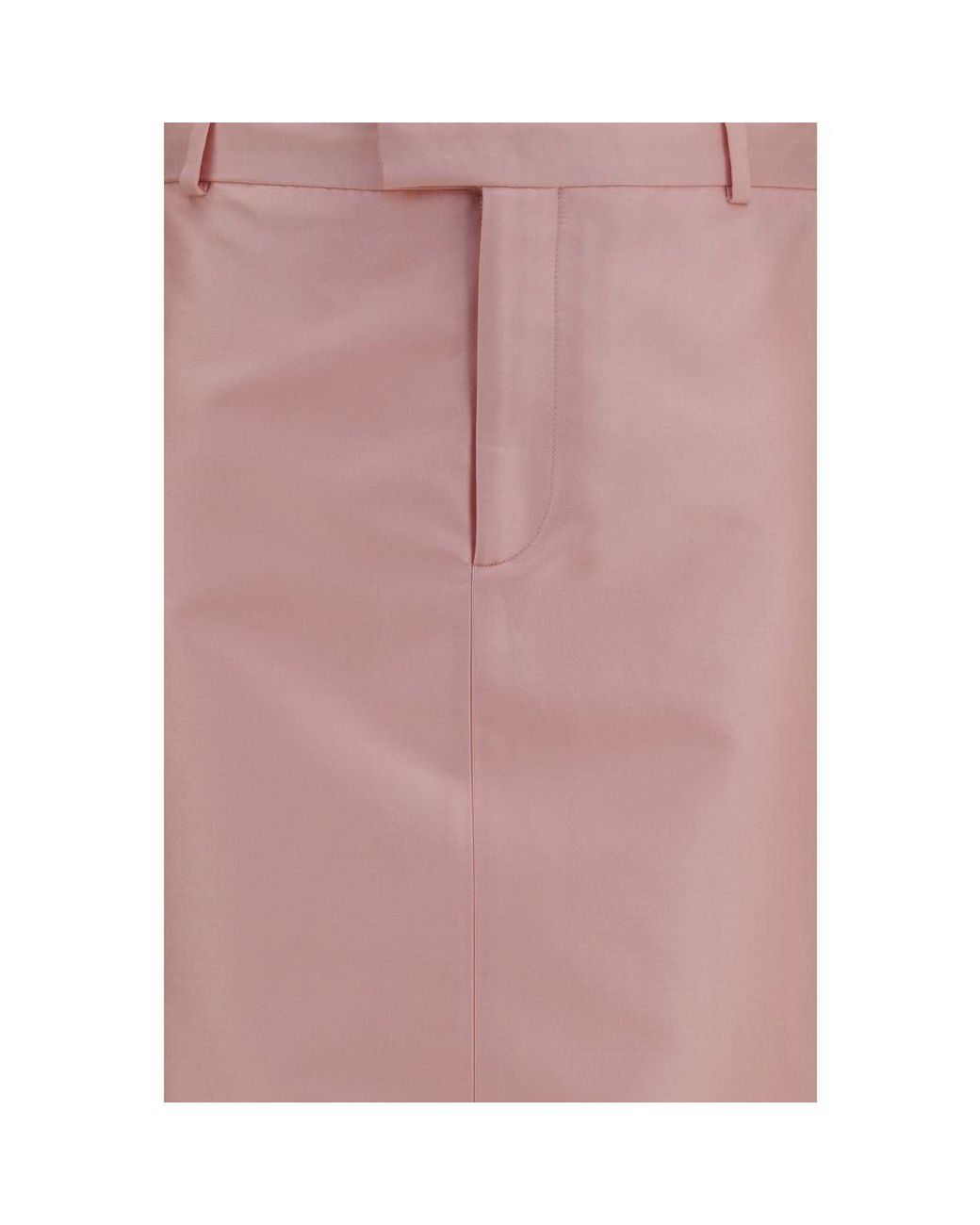 Gucci Pink Multicolor Silk Mini Skirt