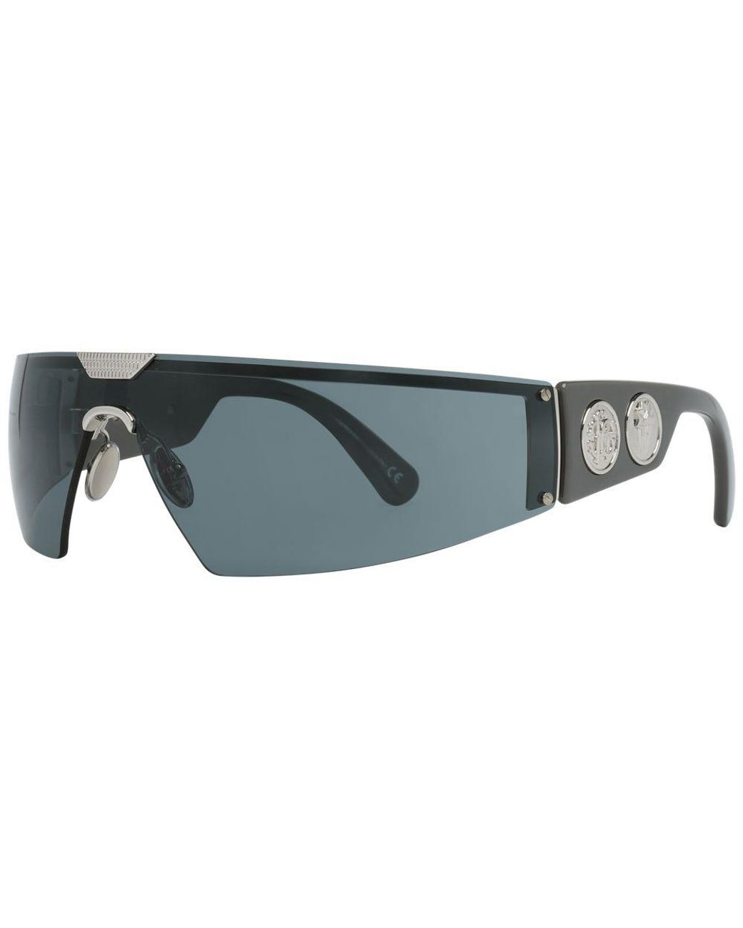 Roberto Cavalli Gray Metal & Plastic Sunglasses for men