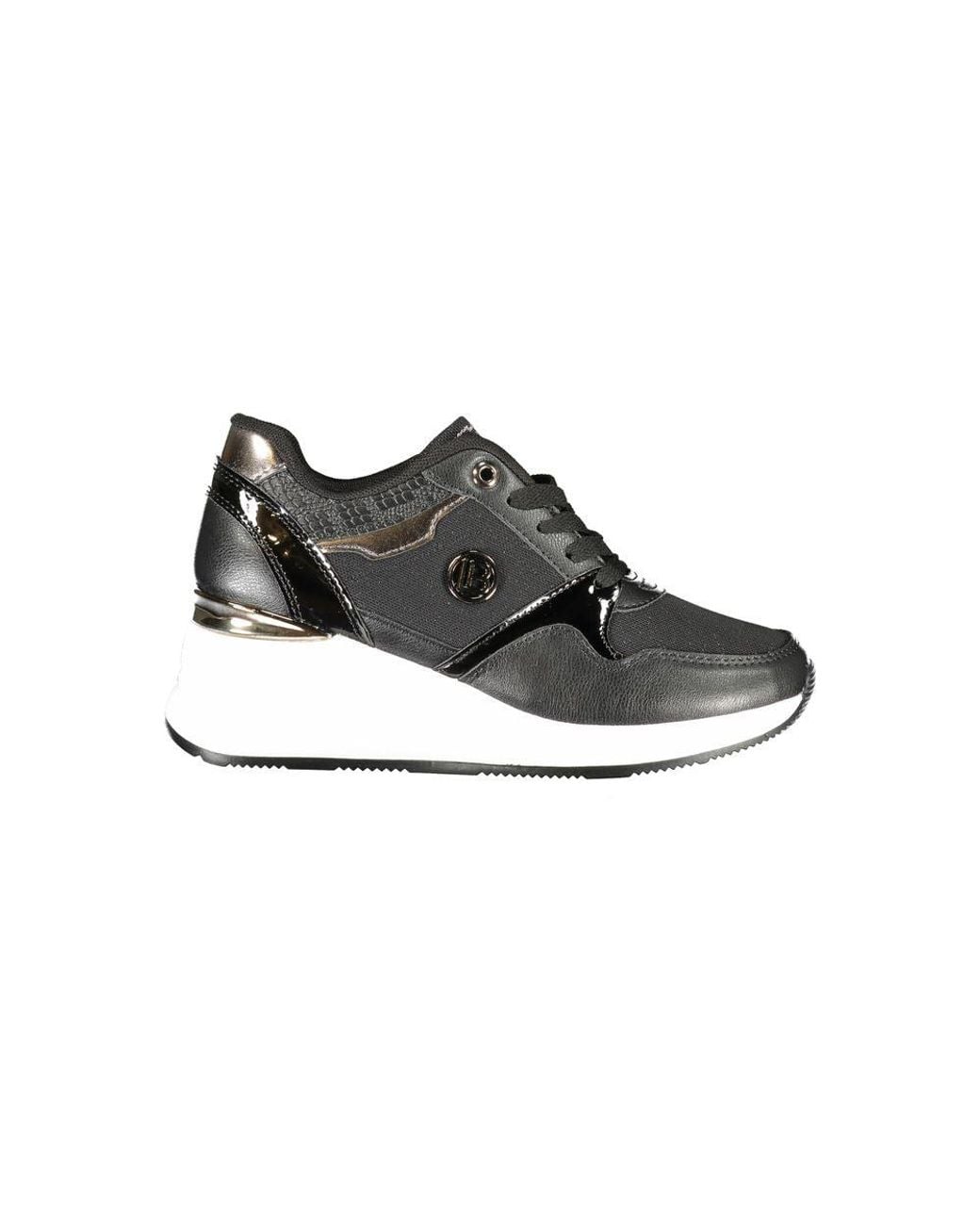 Laura Biagiotti Black Synthetic Sneaker